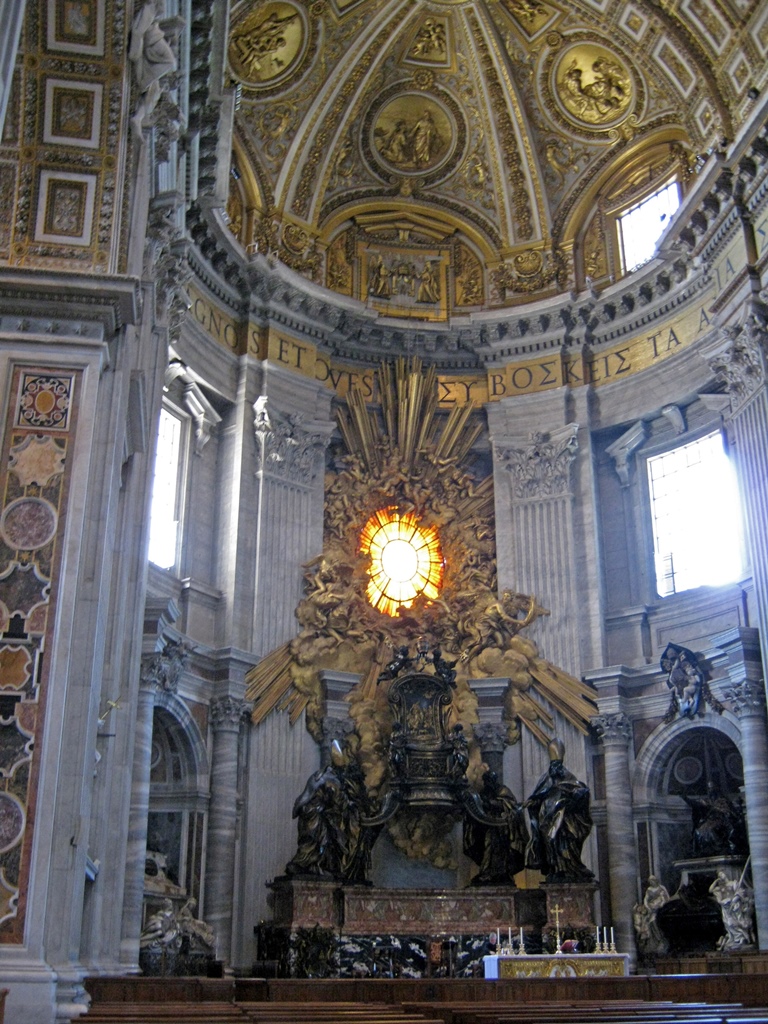 Apse with Throne of Peter